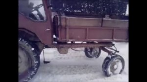 Т 16 по снегу
