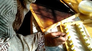 Вывод маток 2020г.Шпатель для прививки личинок от Владислава Дончика