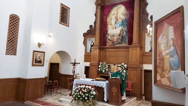 ХV Звичайна неділя, рік Б Євхаристія (Служба Божа) о 18:30 смотреть онлайн