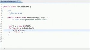 10-Core Java Tutorial|Loops| for | for each | infinite loop | array iteration | Eclipse example