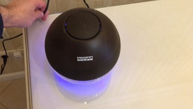 Ночник (увлажнитель) 3в1 Proffi Home PH8789 - видео 2