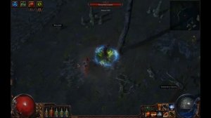 Path of Exile: Melee Glass Cannon Witch Gameplay (No Ele Damage)