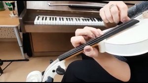 Гамма Ре мажор с переходом в 3 позицию