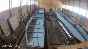 Строим корабль 6 месяцев за 6 минут.