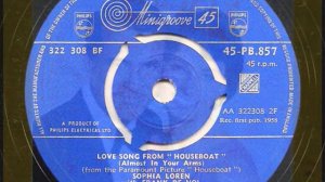 Sophia Loren - 'Bing! Bang! Bong!' + 'Love Song From "Houseboat" - 1958 45rpm