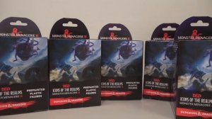 Dungeons and Dragons Icons of the Realms Monster Menagerie 2 NECA Wizkids Action Figures Unboxing