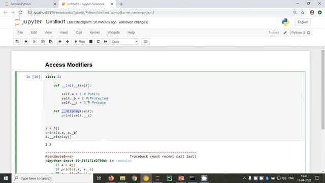 24 - Python Basic Concepts | Python Encapsulation | In Malayalam, മലയാളം