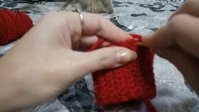 Тёплые варежки на зиму (1часть) смотреть онлайн