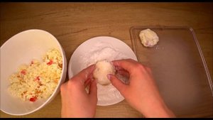 ДОМАШНИЕ СЫРНИКИ С МАРМЕЛАДОМ и рисовой мукой