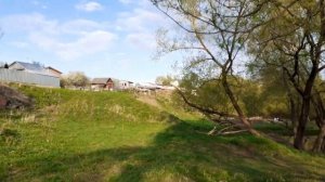 Москва 3904 река Незнайка у деревни Марьино Филимонковское весна день