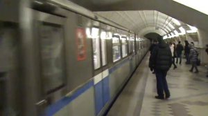 Московское метро Русич станция Белорусская