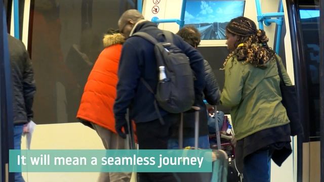 London Luton Airport: DART shuttle passenger trials смотреть онлайн