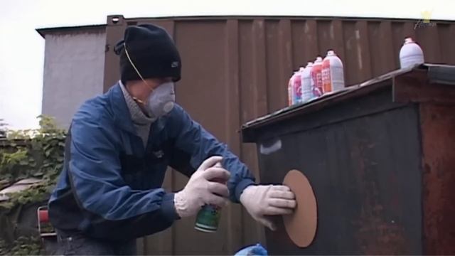 5 Пять минут - и ты художник! Рисуем баллончиком (1). Spray.