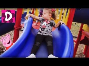 Квест Найди СВИНКУ ПЕППУ на Детской Площадке ✿ Kids Diana Show