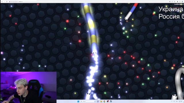 некоглай играет в слизарИо / Nekoglai slizar.io. #nekoglai смотреть онлайн