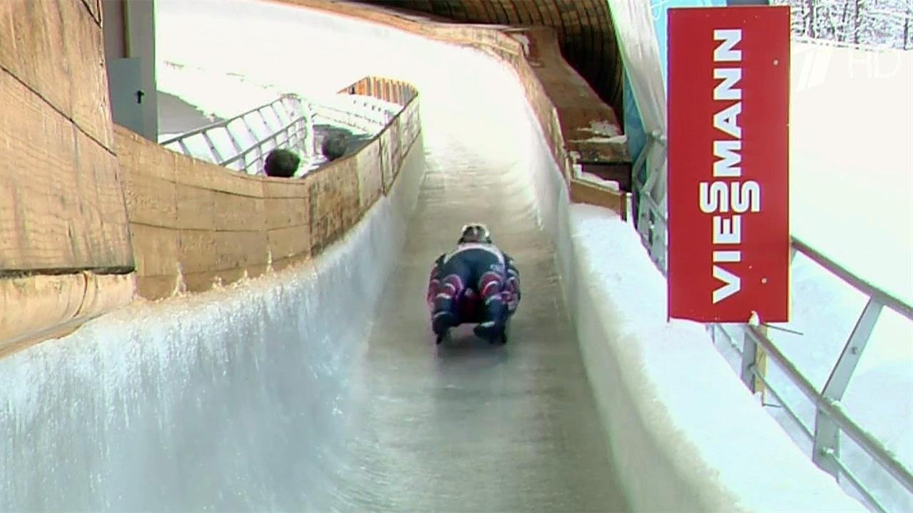 Российские спортсмены блестяще стартовали на чемпионате мира по санному спорту в Сочи
