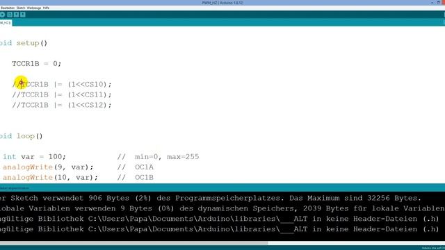 ШИМ. Меняем частоту. смотреть онлайн