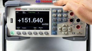 UT8805E multimetr laboratoryjny Unit wyświetlacz 5 ½ RMS