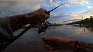 Рыбалка на ультралйт. Ловля судака на Десне. Вечерний клёв.