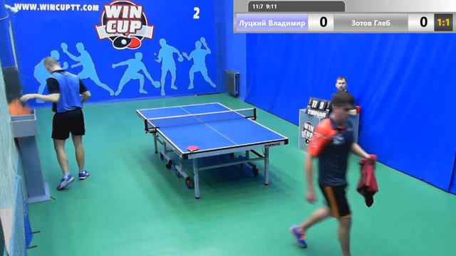 Луцкий Владимир 3-1 Зотов Глеб 08.04.2019 Зал № 2 Вечерний турнир WIN CUP смотреть онлайн