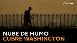 La gente en Washington reacciona a la llegada de humo de incendios forestales