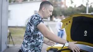 Chevrolet Camaro (Шевроле Камаро), бамбалби на улицах Удэ.