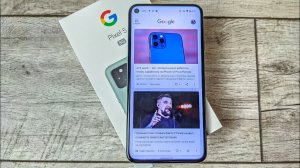 Google Pixel 5. Распаковка, первое впечатление и ШИМ.
