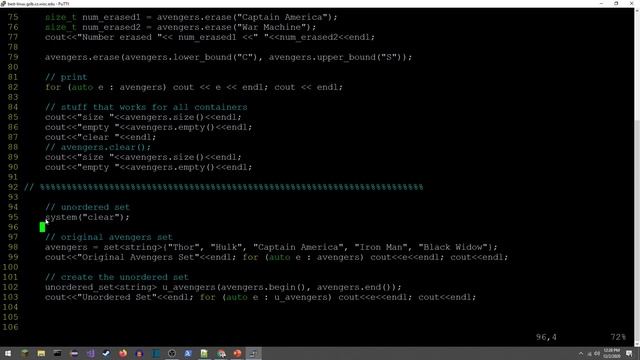 CS 368 C++ for Java Programmers: Lecture 8 Associative Containers смотреть онлайн