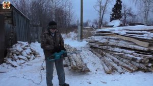 Электропила Makita. Краткий обзор. Пробую в работе.