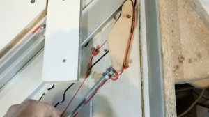 Станок для распиловки Профиля Часть 3