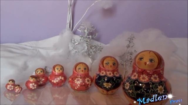 KALINKA MATRESCHKA танец матрешек...Русская матрешка. смотреть онлайн