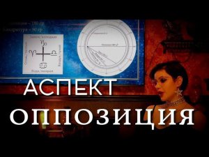 Аспект оппозиция. Отрывок из лекции о напряжённых аспектах в астрологии.