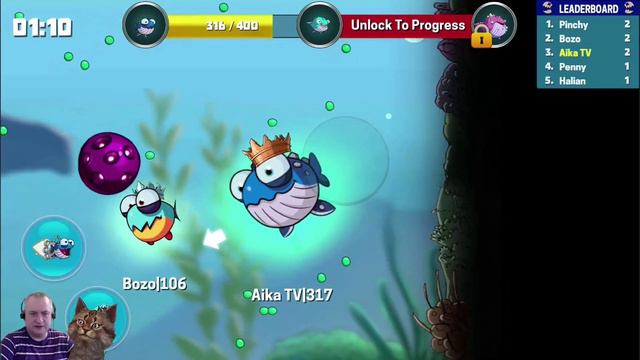 EATME.IO #4 на русском МИСТЕР КИС ЧЕЛЛЕНДЖ Канал Айка TV смотреть онлайн