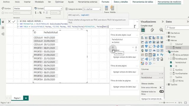 FUNCION INDEX EN POWER BI PARA ENCONTRAR FECHA HABIL DESPUES DE N10 DIAS DESPUES DE LA FECHA BASE