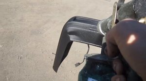 покраска бампера гольф 2,golf 2, красим электро краскопультом,бюджетная покраска авто,красим дома!!