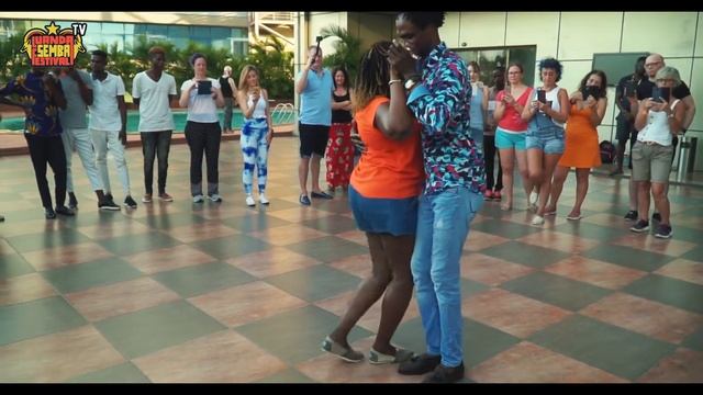 Dasmara Dossantos - Kizomba Demo - Luanda Semba Festival смотреть онлайн