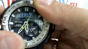 Обзор. Мужские японские спортивные наручные часы Casio Protrek PRG-280-2E