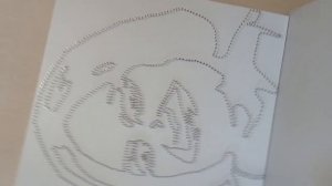 картина из гвоздей и ниток портрет