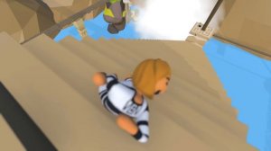 НУБ И ДЕВУШКА ПРО ПОПАЛИ В ПЛАСТИЛИНОВЫЙ МИР МАЙНКРАФТА HUMAN FALL FLAT ТРОЛЛИНГ ПЭНН