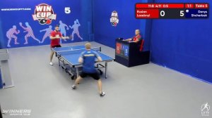 12:30 Ruslan Lazebnyi 3-2 Denys Shcherbak  South 2  WIN CUP 13.10.2022 WINCUP | TABLE TENNIS