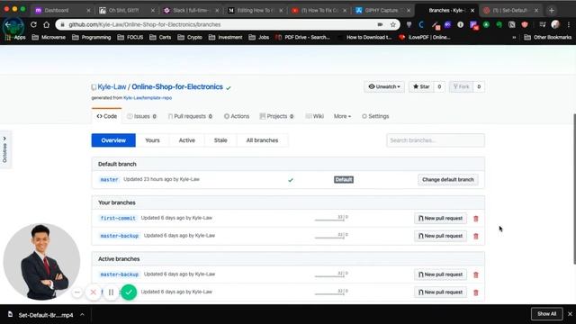 Delete Branches on GitHub смотреть онлайн