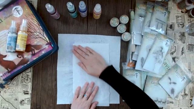 Unboxing of the new stamps, inks and beautiful ink folder by Lavinia Stamps смотреть онлайн