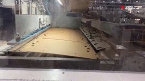 Плоский пресс Asahi AP 2100, префидер, выход с двойным брейкером WSA и роботизир