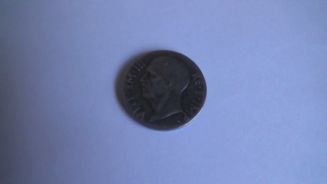 Italy coin Victor Emmanuel III 1941/Монета Италии Виктор Эммануил III 1941 год смотреть онлайн