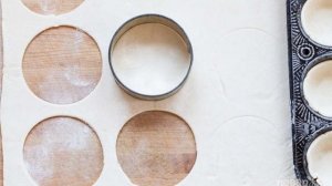 Мини-киш с лососем