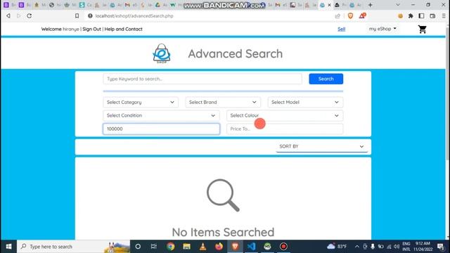 DESIGN PRODUCT SEARCHING PAGE USING CSS,BOOTSTRAP,HTML