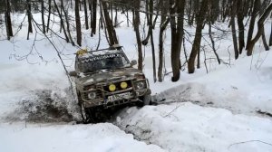 Niva 4x4, UAZ & GreatWall - winter offroad!