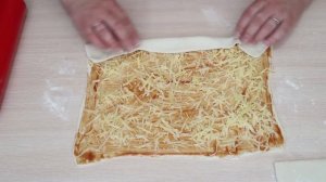 Слойки с сыром из слоеного теста Вкуснотища