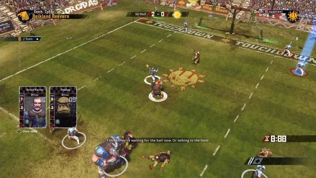 Blood Bowl 2 - Touchdown preparation смотреть онлайн