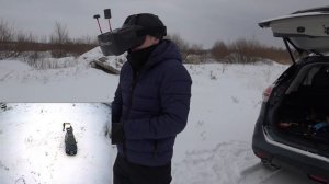 Крутой шлем Eachine Goggles Two для FPV полетов